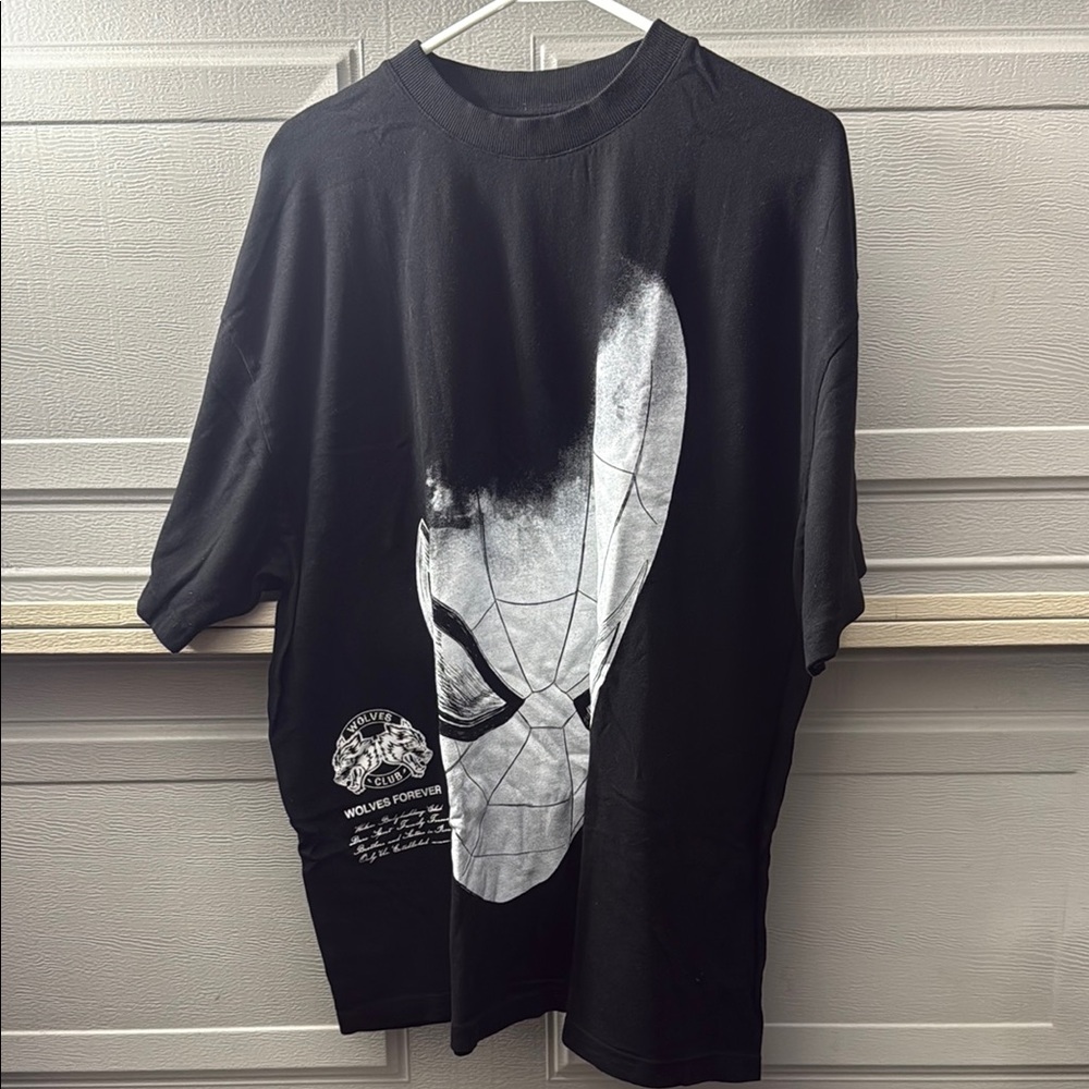 Darc Sport x Spider-Man Black Artistic Graphic Short Sleeve Tee 1 of 500